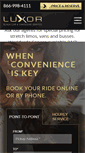Mobile Screenshot of luxorlimo.com